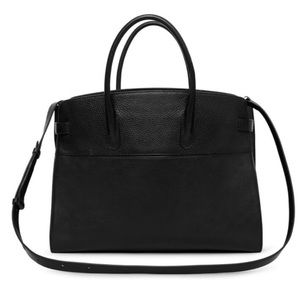 Cuyana Work Satchel in Black leather EUC